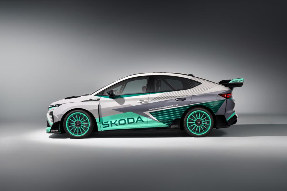 Skoda Enyaq RS Race: Επέστρεψε με βιώσιμες ιδέες για μοντέλα παραγωγής